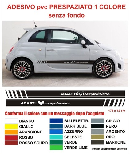 Kit adesivi strisce fiat - kit,